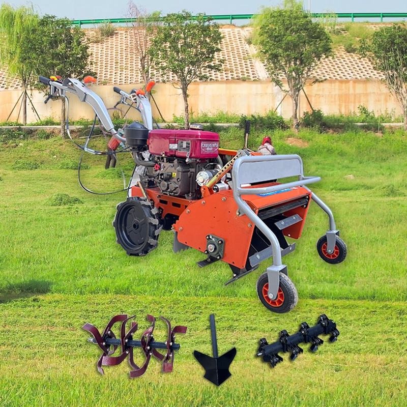 Máy Băm Cỏ Đa Năng R180 4 Chức Năng Cho Nông Dân – Băm Cỏ, Xới Đất, Lên Luống, Sạc Cỏ Khỏe Bền