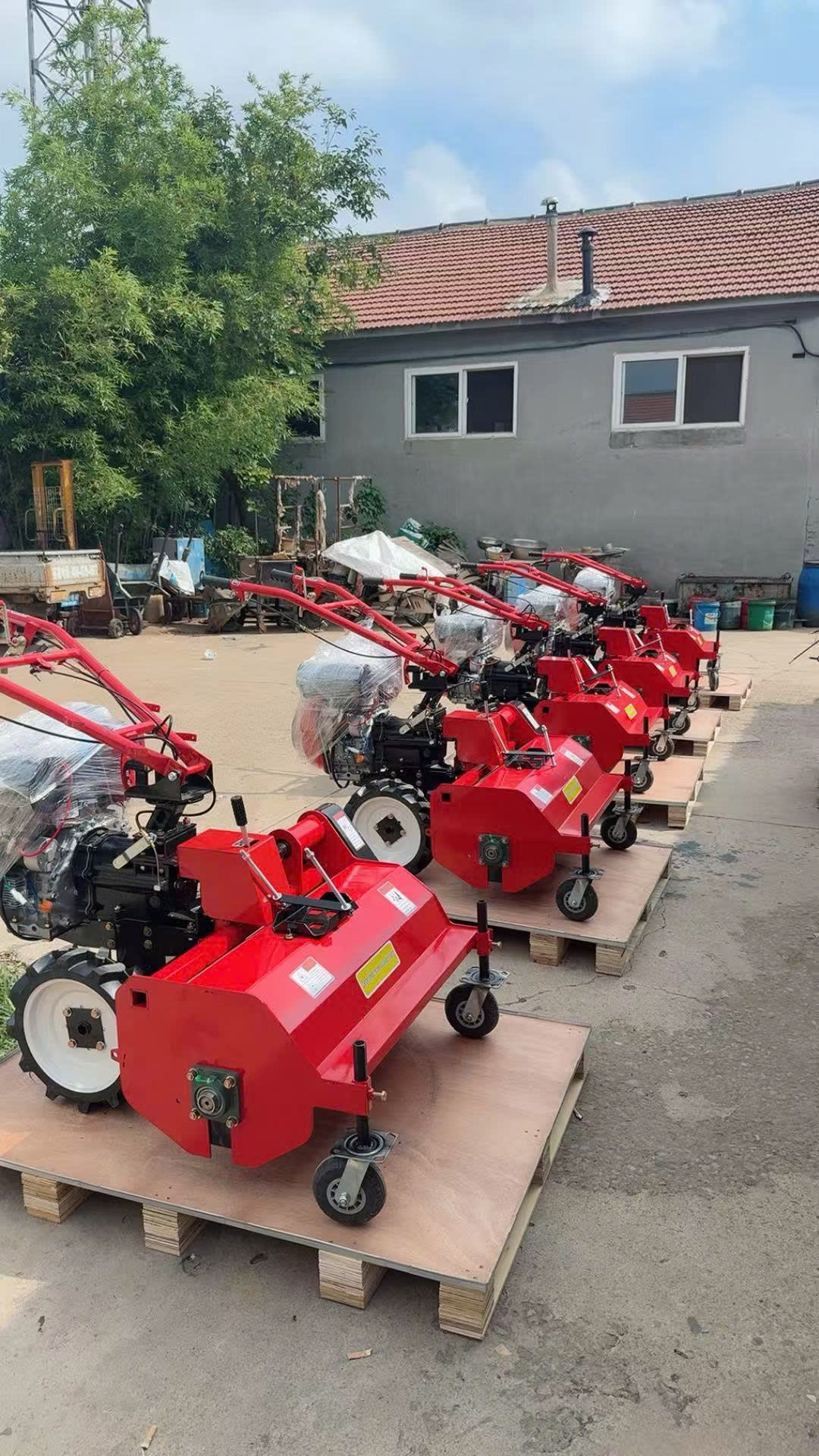 máy băm cỏ đẩy tay zg80