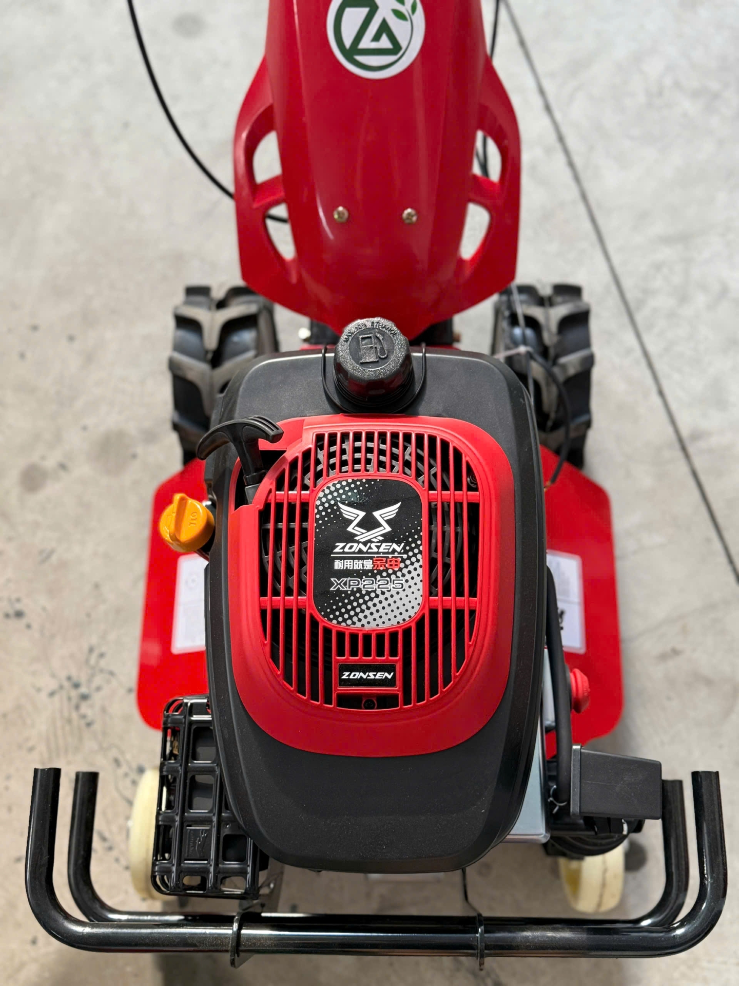 Máy cắt cỏ mâm xoay chạy xăng zonsen xp225 động cơ 7hp