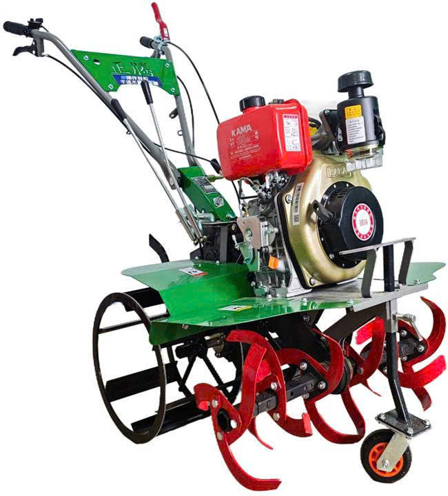 máy phay cầu trước 2 cầu động cơ dầu kama 188f