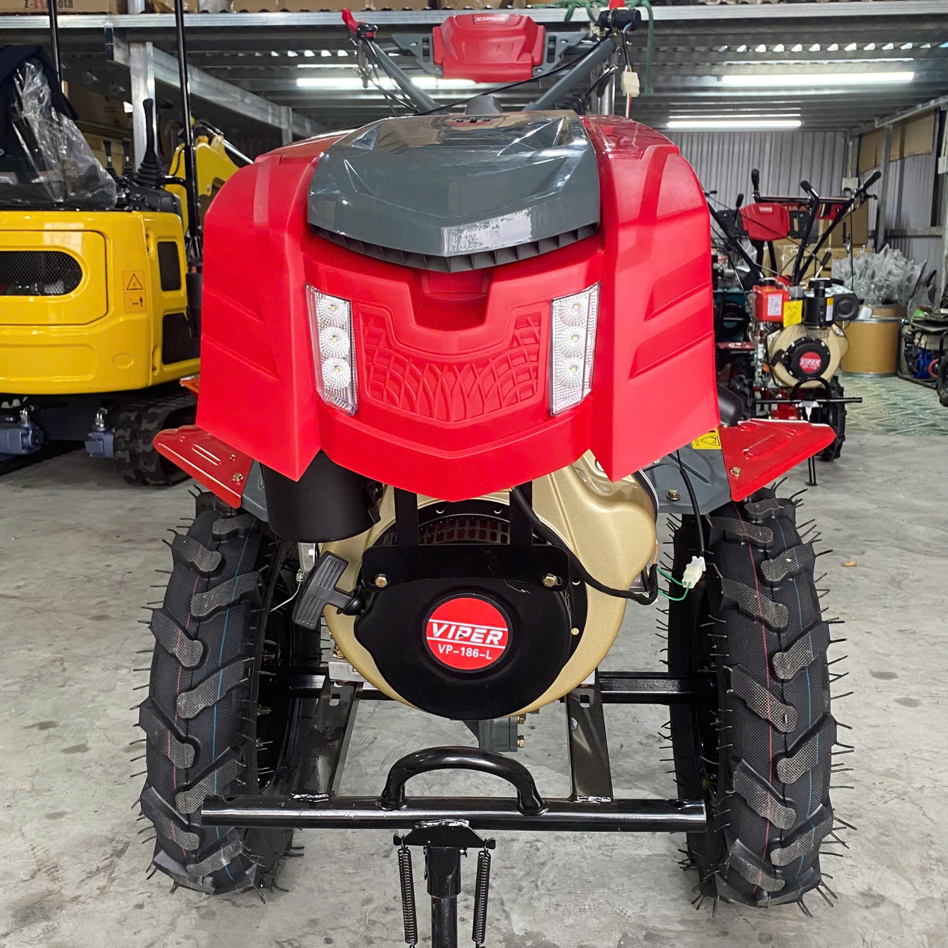 Máy xới đất Kama-186L có đề