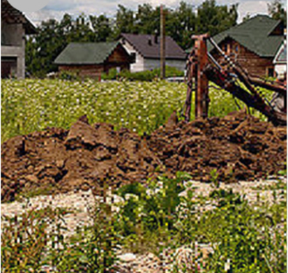 Đào rãnh vườn - Máy xúc đào mini KV12A