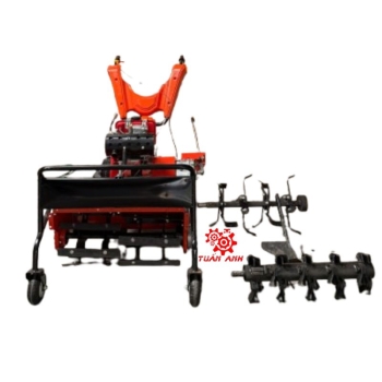 Máy Băm Cỏ 4 Chức Năng 178F 9HP Bản Mới Trục Nghiêng, Có Số Lùi, Đấu Trực Tiếp