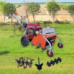 Máy Băm Cỏ Đa Năng R180 4 Chức Năng Cho Nông Dân – Băm Cỏ, Xới Đất, Lên Luống, Sạc Cỏ Khỏe Bền