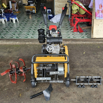 Máy băm cỏ đa năng chạy dầu 173F