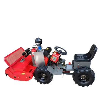 Máy Băm Cỏ Ngồi Lái 4 Bánh Diesel 1102, Trục Băm 80cm