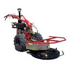 Máy Cắt Cỏ Mâm Xoay Chạy Dầu Có Đề 195F - Cắt Rộng 95cm, Động Cơ Diesel Mạnh Mẽ