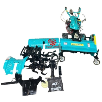 Máy Phay Cầu Sau Đa Năng Yuchai 195F 15hp – Tạo rãnh, sạc cỏ, phay đất, băm cỏ cực khỏe