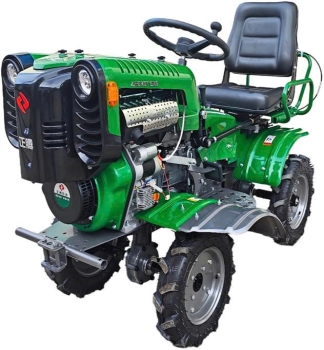 Máy Xới Đất Ngồi Lái Mini 2 Cầu Zengteng 198 – 18HP | Mạnh Mẽ – Bền Bỉ – Xử Lý Mọi Địa Hìn