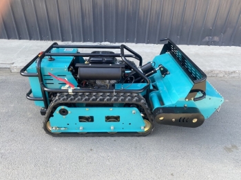 Máy băm cỏ điều khiển từ xa 100cm – Nâng hạ trục băm, động cơ dầu Yuchai 20HP