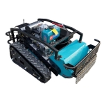 Máy băm cỏ điều khiển từ xa trục băm 60cm