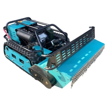 Máy băm cỏ điều khiển từ xa 100cm – Nâng hạ trục băm, động cơ dầu Yuchai 20HP