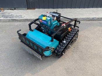 Máy băm cỏ điều khiển từ xa trục băm 60cm