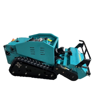 Máy băm cỏ điều khiển từ xa trục băm 80cm