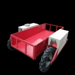 Xe vận chuyển nông nghiệp mini 4 bánh chở 500kg