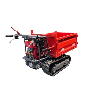 Xe chở hàng bánh xích đẩy tay tải trọng 600kg - Động cơ 173F
